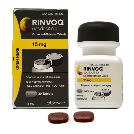 AbbVie Inc  00074230630 RINVOQ Upadacitinib 15 mg Tablet Bottle 30 Tablets