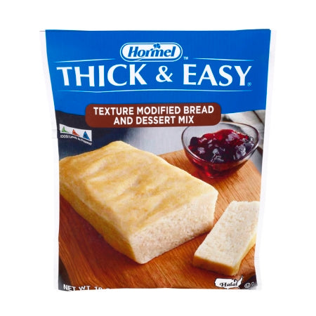 Hormel Food Sales 118519 Food and Beverage Thickener Thick & Easy Texture Modified Bread & Dessert Mix 10.6 oz. Pouch Bread / Dessert Flavor Powder IDDSI Level 4 Extremely Thick/Pureed