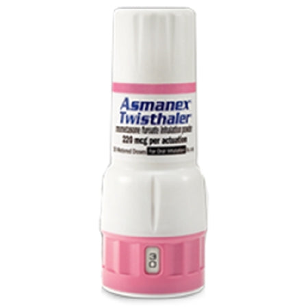 Organon USA Inc.  78206011404 Asmanex Twisthaler Mometasone Furoate 220 mcg Powder Metered-Dose Inhaler 30 Doses