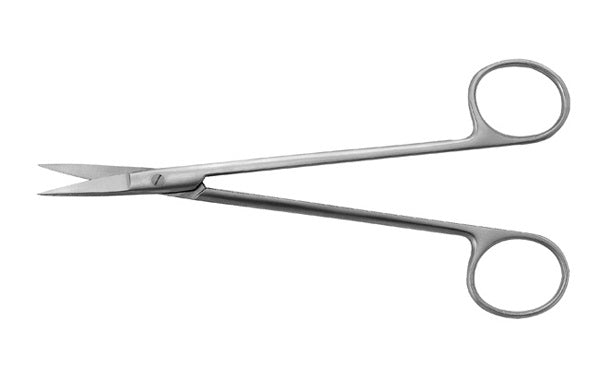 J&J Kelly Scissors Straight 6.25" Serrated Ea