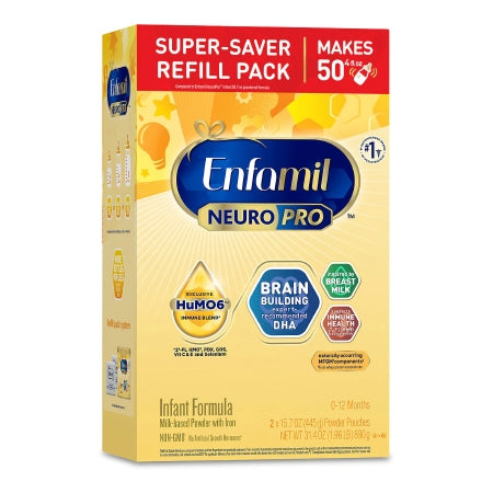 Mead Johnson 185303 Infant Formula Enfamil NeuroPro 15.7 oz. Box Powder Iron