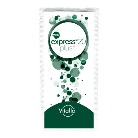 Vitaflo USA LLC 25009 Oral Supplement MSUD express plus20 Unflavored Powder 34 Gram Individual Packet