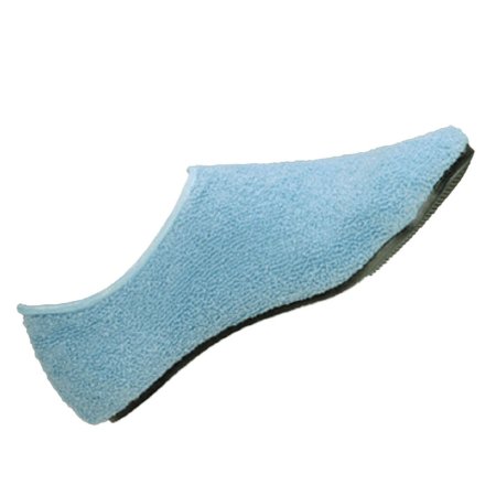 DeRoyal M3070-XXL Slippers 2X-Large Light Blue Below the Ankle