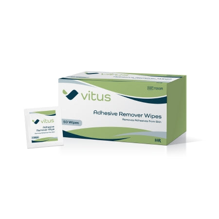 HR Pharmaceuticals  7050R Adhesive Remover Vitus Wipe 50 per Box