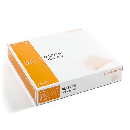 Smith & Nephew  66000045 Foam Dressing Allevyn Adhesive 7 X 7 Inch With Border Film Backing Adhesive Square Sterile