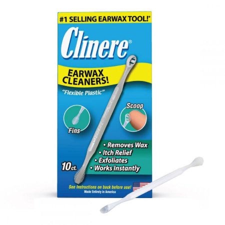 Quest Products Inc  91531000004 Ear Wax Remover Clinere 10 Per Box