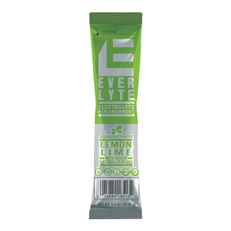 R3 Safety 331768135 Oral Electrolyte Solution Sqwincher EverLyte Lemon-Lime Flavor 1 oz. Electrolyte