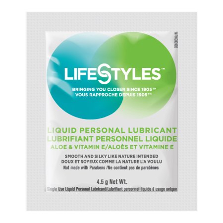 Sxwell USA  410107 Personal Lubricant Lifestyles 4.5 Gram Individual Packet