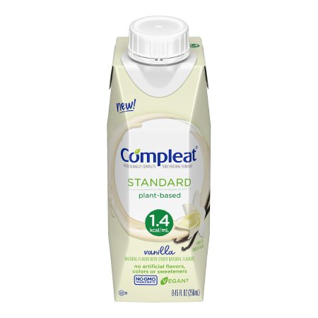 Nestle Healthcare Nutrition 00043900540672 Oral Supplement Compleat Standard 1.4 Cal Vanilla Flavor Liquid 8.45 oz. Carton