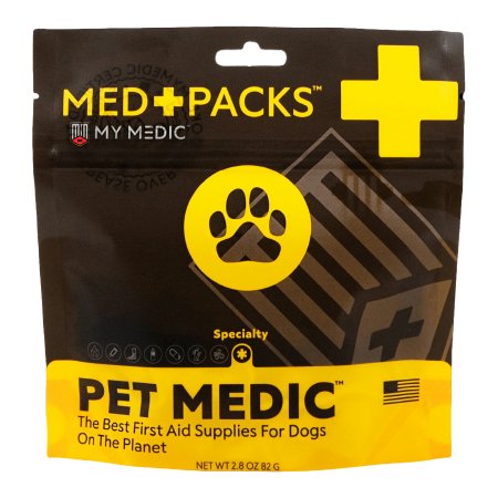 MyMedic  MM-MED-PACK-PET-EA Pet First Aid Kit My Medic MED PACKS Pet Medic Plastic Pouch