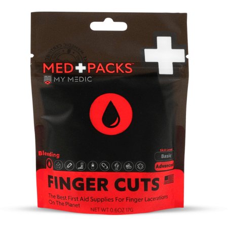 MyMedic  MM-MED-PACK-FGR-CUT-EA-V2 First Aid Kit My Medic MED PACKS FInger Cut Pouch