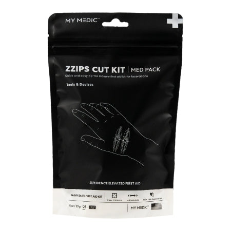 MyMedic  MM-SPL-MD-PK-ZZIP-CUT-EA First Aid Kit My Medic MED PACKS ZZIPS Cut Kit Plastic Pouch