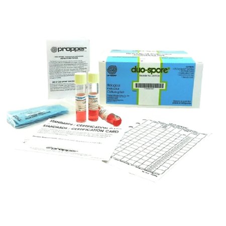 Propper Manufacturing  26910600 duo-Spore Sterilization Biological Indicator Pack Steam / EO Gas / Dry Heat / Chemical Vapor