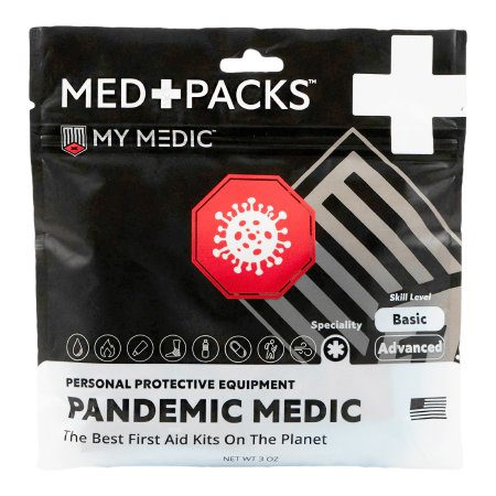 MyMedic  MM-KIT-SPL-PNDMC-3PLY-EA First Aid Kit My Medic MED PACKS Pandemic Plastic Pouch