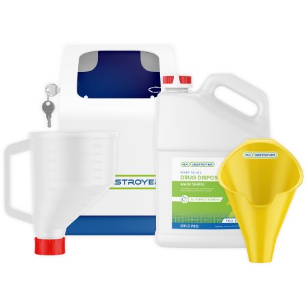 C2R Global Manufacturing  RX1.0PROLCKBXK Drug Disposal Starter Kit Rx Destroyer Starter Kits