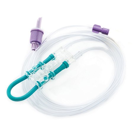 Zevex INF0020-E Enteral Feeding Pump Safety Screw Set with ENFit Connector Infinity Silicone NonSterile ENFit Connector