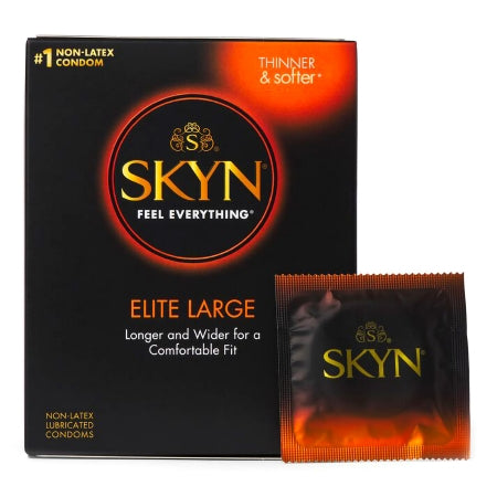 Sxwell USA  210149 Condom SKYN Elite Lubricated Large 1,008 per Case