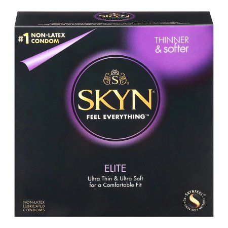 Sxwell USA  210151 Condom SKYN Elite Lubricated One Size Fits Most 1,008 per Case