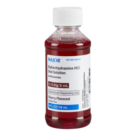 Major Pharmaceuticals  00904698520 Children's Allergy Relief 12.5 mg Strength Liquid 4 oz.