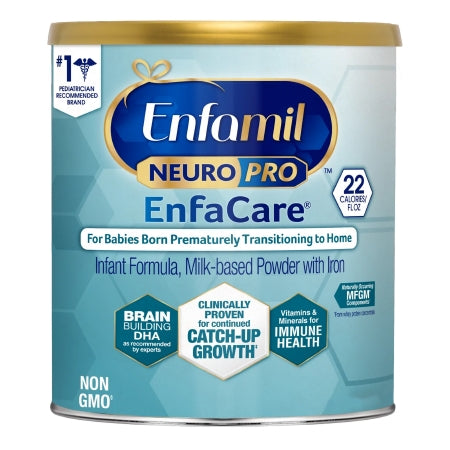 Mead Johnson 126110 Infant Formula Enfamil NeuroPro Enfacare 7.2 oz. Can Powder Milk-Based Premature