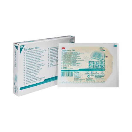 3M  1626W Transparent Film Dressing 3M Tegaderm 4 X 4-3/4 Inch Frame Style Delivery Rectangle Sterile