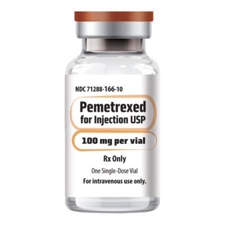 Meitheal Pharmaceuticals  71288016610 Pemetrexed Disodium 100 mg Injection Single-Use Vial