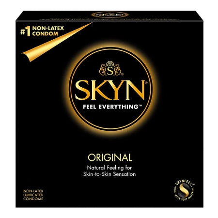 Sxwell USA  210147 Condom SKYN Original Lubricated One Size Fits Most 1,000 per Case