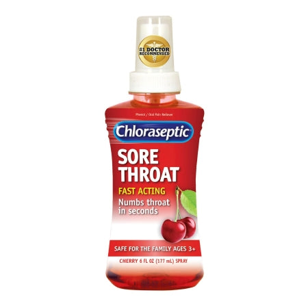 Prestige Medical  78112001103 Sore Throat Relief Chloraseptic 1.4% Strength Oral Spray 6 oz.