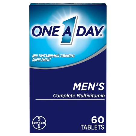 Bayer  1650058695 Multivitamin One A Day Men's Complete Tablet 60 per Bottle