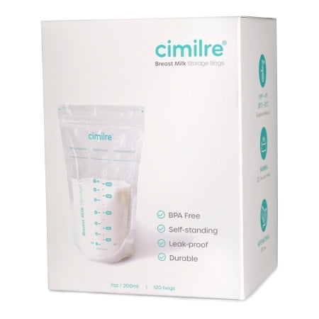 Symmetrical Health LLC CM0A19-200 Breast Milk Storage Bag Cimilre 7 oz. Plastic