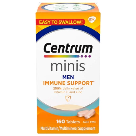 Glaxo Consumer Products  30573050374 Immune Support Supplement Centrum Men Tablet 160 per Bottle