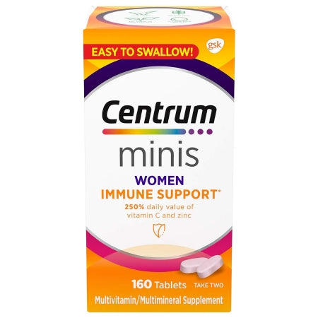 Glaxo Consumer Products  30573050375 Immune Support Supplement Centrum Women Tablet 160 per Bottle