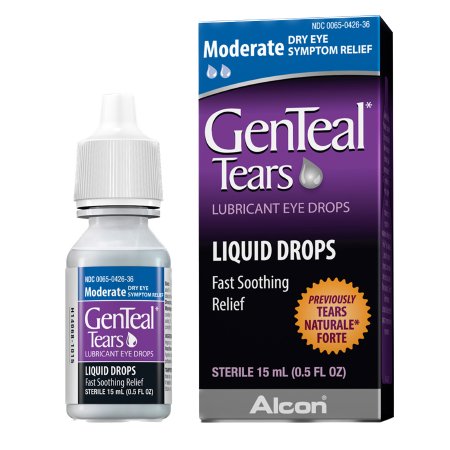 Alcon  00065042636 Eye Lubricant GenTeal 0.5 oz. Eye Drops