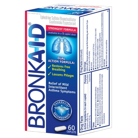 Foundation Consumer Healthcare LLC  69536025060 Asthma Relief Bronkaid Max 25 mg Strength Capsule 60 Per Bottle