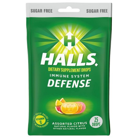 Dot Foods - Mondelez  31254663261 Vitamin C Supplement Halls Defense