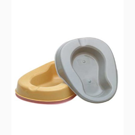 Medegen Medical Products LLC  H111-05 Stackable Bedpan Medegen Gold 1.75 Quart / 1656 mL