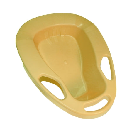 Medegen Medical Products LLC  H113-05 Stackable Bedpan Medegen Gold 2 Quart / 1893 mL