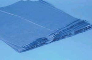 Propper Manufacturing  31303600 Steri-Wrap III Sterilization Wrap Blue 36 X 36 Inch Single Layer Cellulose / Polyester Steam / EO Gas / Gamma Irradiation