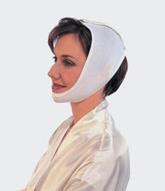 BSN Medical 111826 Facial Support Wrap Jobst Medium Powernet Fabric White