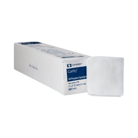 Cardinal  9022 Nonwoven Sponge Curity 2 X 2 Inch 200 per Pack NonSterile 4-Ply Square