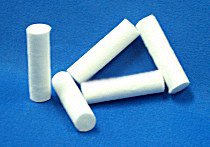 First Aid  34901510 Cotton Dental Roll Fabco 3/8 X 1-1/2 Inch 5 per Pouch Sterile Cylindrical