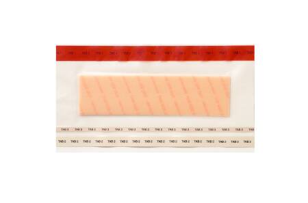 Ferris Manufacturing  3412 Foam Dressing PolyMem Surgical Max 3-1/2 X 11-3/4 Inch With Border Film Backing Adhesive Rectangle Sterile