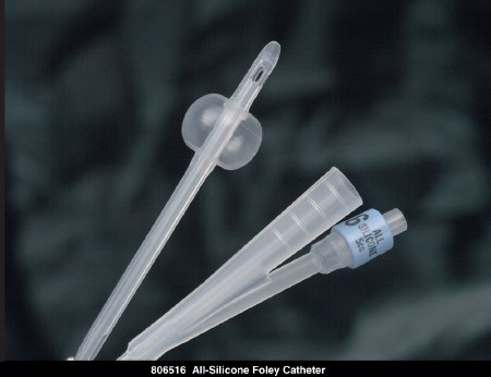 Bard  806514 Foley Catheter Bardia 2-Way Standard Tip 5 cc Balloon 14 Fr. Silicone