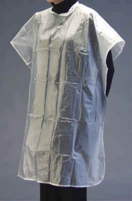 Graham-Field 3853 General Purpose Apron Pullover Style Clear Disposable