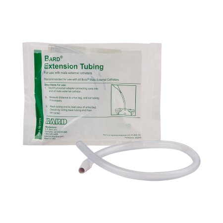 Bard  150615 Tube, Leg Bag Extension Bard 18 Inch Tube and Adapter, Reusable, Nonsterile