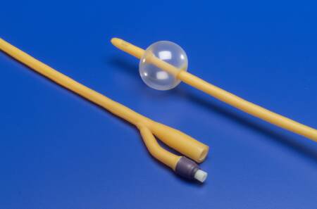 Cardinal  1416- Foley Catheter Ultramer 2-Way Standard Tip 30 cc Balloon 16 Fr. Hydrogel Coated Latex