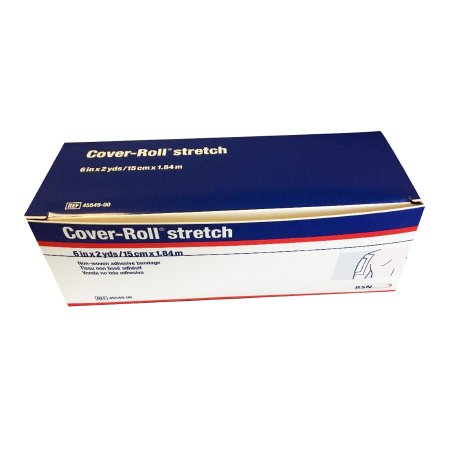 BSN Medical  45549 Dressing Retention Tape with Liner Cover-Roll Stretch White 6 Inch X 2 Yard Nonwoven Polyester NonSterile