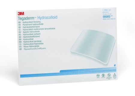 3M  90005 Hydrocolloid Dressing 3M Tegaderm 6 X 6 Inch Square