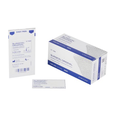 J & J Healthcare Systems  1955 Absorbable Hemostatic Dressing Surgicel 1/2 X 2 Inch Sterile