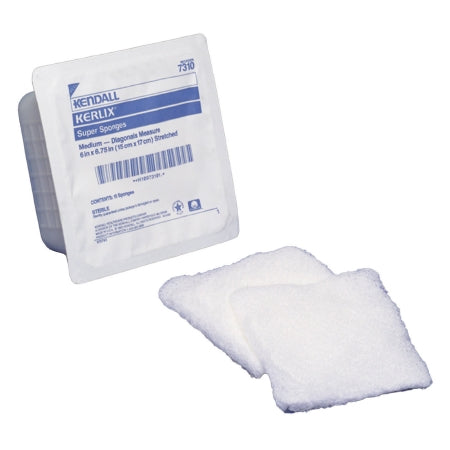 Cardinal  7310- Fluff Dressing Kerlix 6 X 6-3/4 Inch 10 per Tray Sterile 6-Ply Rectangle